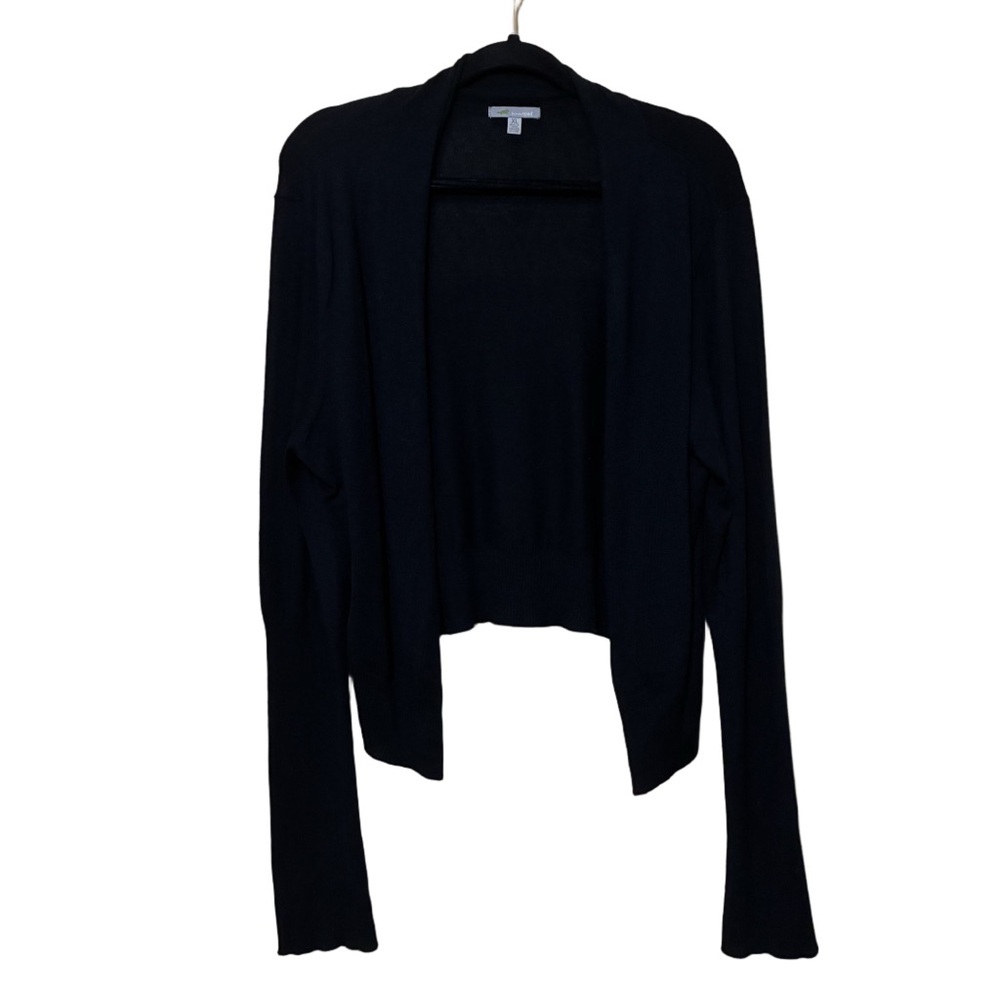 Horny Toad Drape Wool Blend Cardigan Women’s XL Black Long Sleeve Sweater
